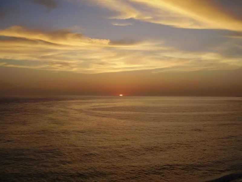 Atardecer en Trafalgar