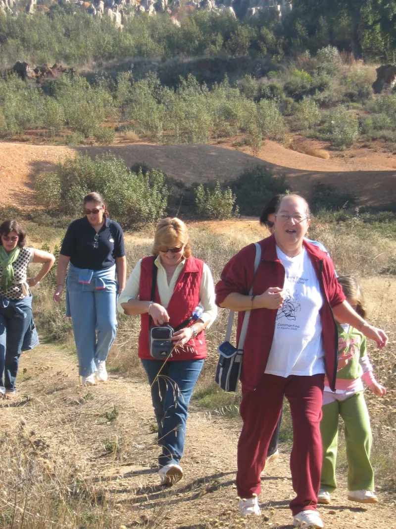 Ana, Conchi, Manoli y Andrea