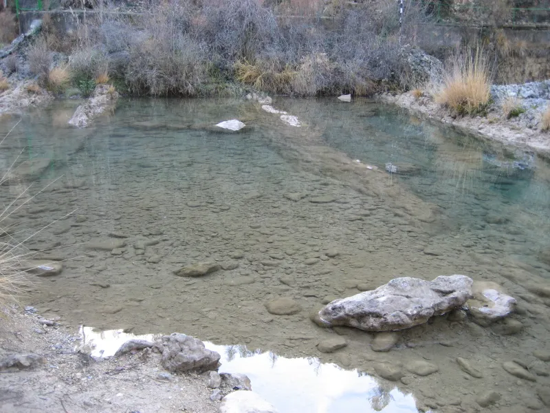 agua cristalina