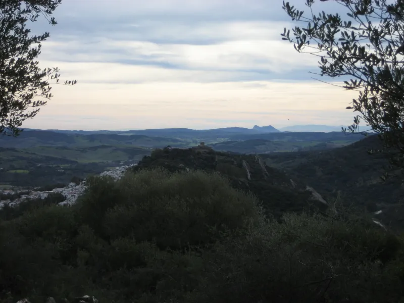 vistas de jimena desde la calzada