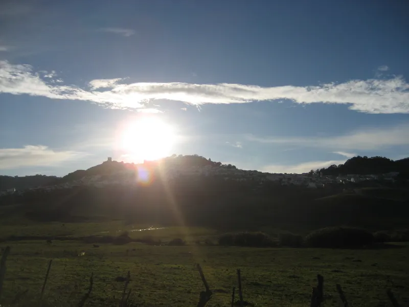 increible atardecer de jimena de la frontera