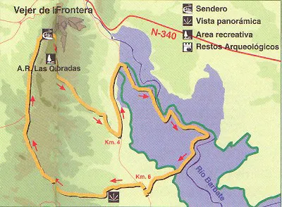 Sendero en bicicleta de Vejer, Campiña y Marisma