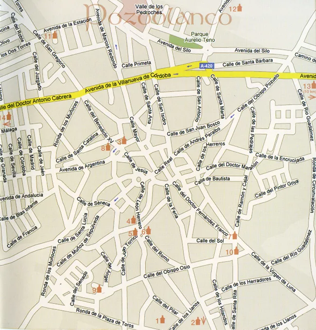Plano Pozoblanco