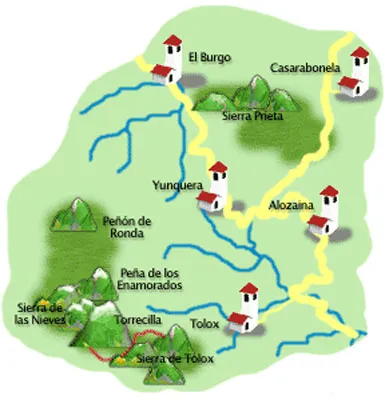 Mapa de la ruta
