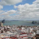 Vista parcial de Cádiz