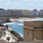 Vista parcial del Cádiz moderno