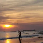 Pesca en La Barrosa
