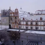 Diputación de Córdoba nevada. Palacio de la Merced