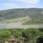el charco desde el sendero
