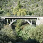 puente sobre el rio guadiaro