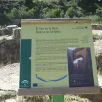 cartel explicativo del uso del cao