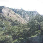 vistas del castillo desde el valle del hozgarganta