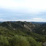 vistas del castillo de jimena