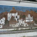 bonito mosaico del lugar