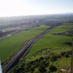 Ave desde el Castillo de Almodóvar