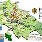 Plano de la ruta