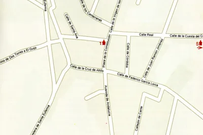 Plano de El Guijo