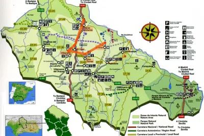 Plano de la ruta