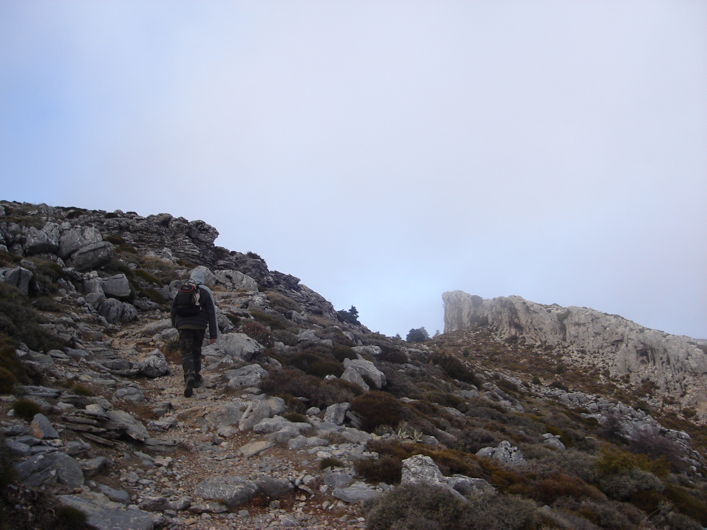 desviados para subir al pico del torrecilla