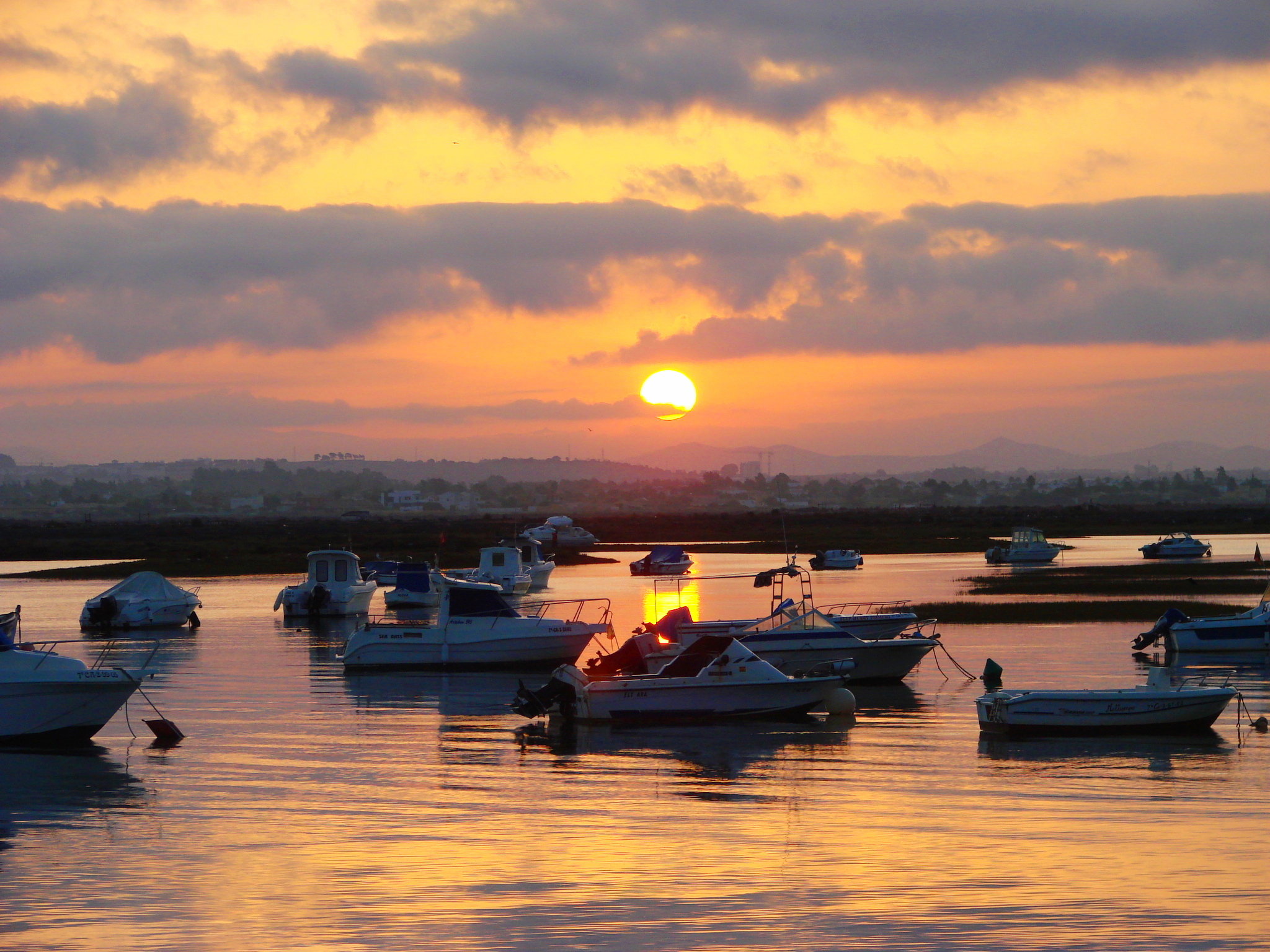 Amanecer Caño Chanarro, Chiclana (Cádiz)