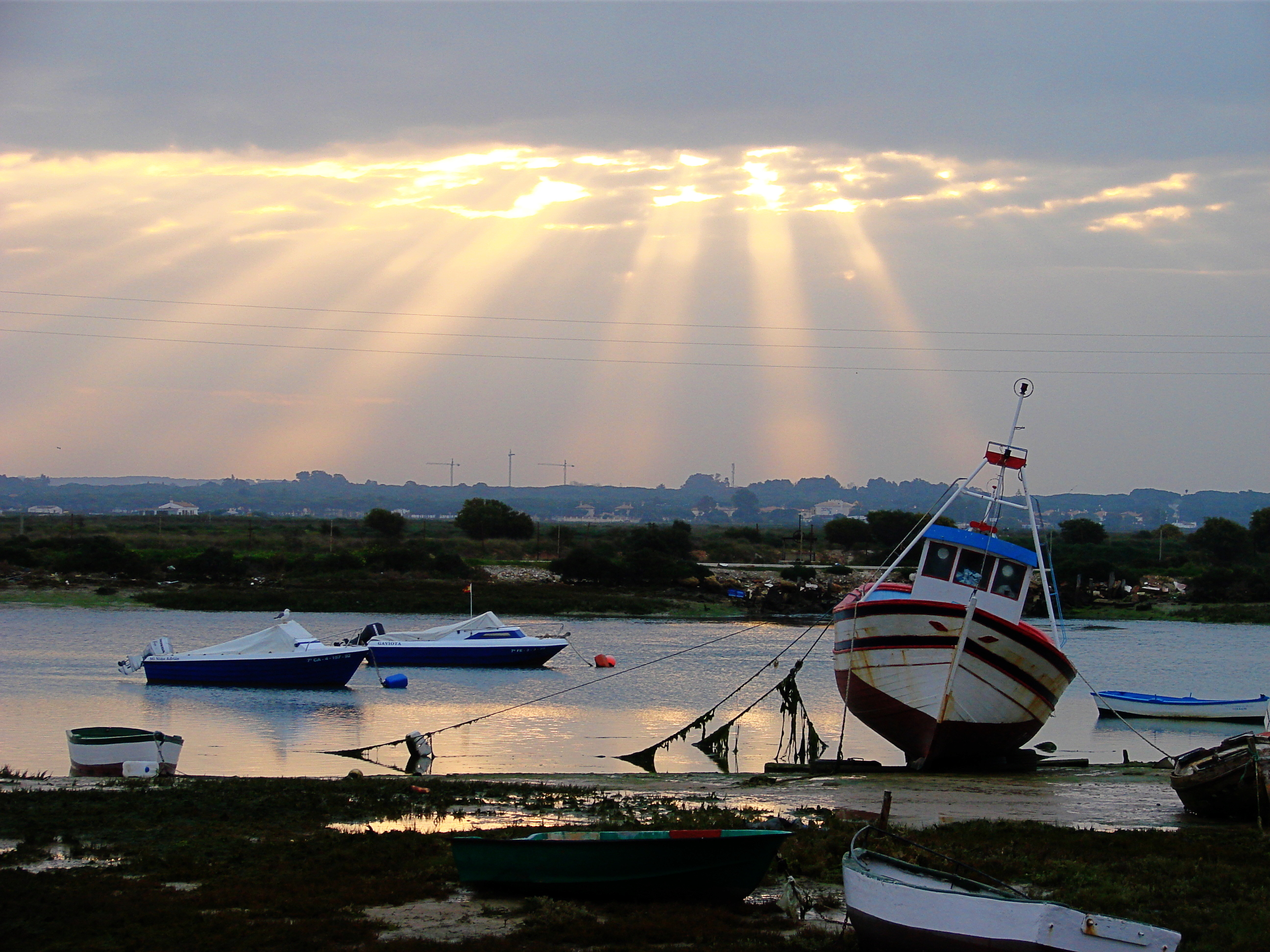 Amanecer Caño Chanarro, Chiclana (Cádiz)