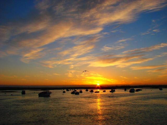 Amanecer Caño Chanarro (Chiclana)