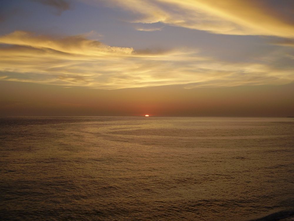 Atardecer en Trafalgar