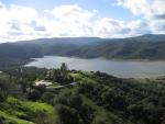 embalse de guadarranque desde el balcon de los amorosos en castellar