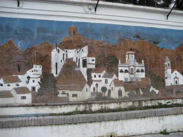 bonito mosaico del lugar