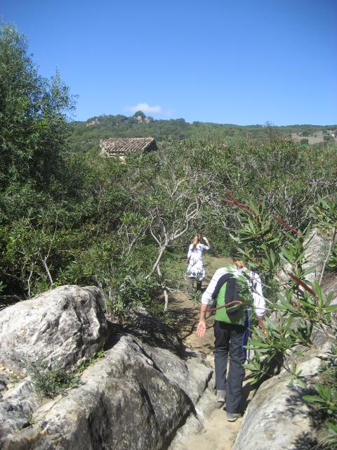 el camino es agradable