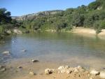 pequeña playa del rio,perfecta para descansar