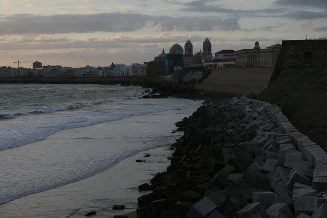 Cádiz desde la Playa de Santa María
