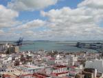 Vista parcial de Cádiz